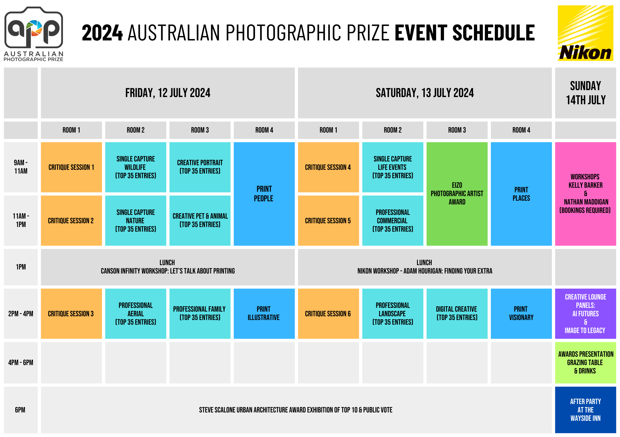 2024 Schedule